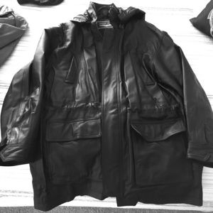 Airborne Leather Men’s Coat